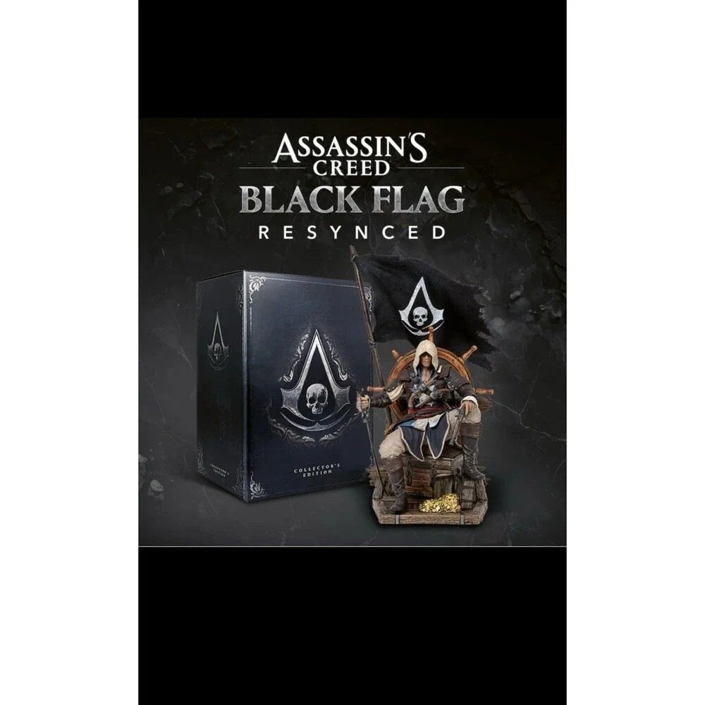 Assassins Creed *COLLECTOR EDITION* Black Flag Resynced PS5. In hand Ships ASAP!